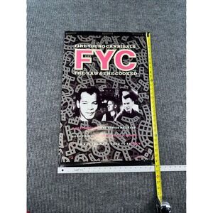 Fine Young Cannibals 1989 MCA Promo Poster 30x20 The Raw & The Cooked FYC VTG